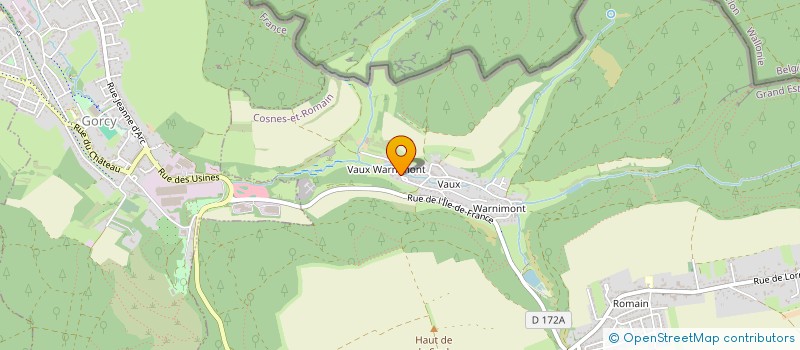 localisation de l'entreprise BT HOLDING SAS  COSNES-ET-ROMAIN