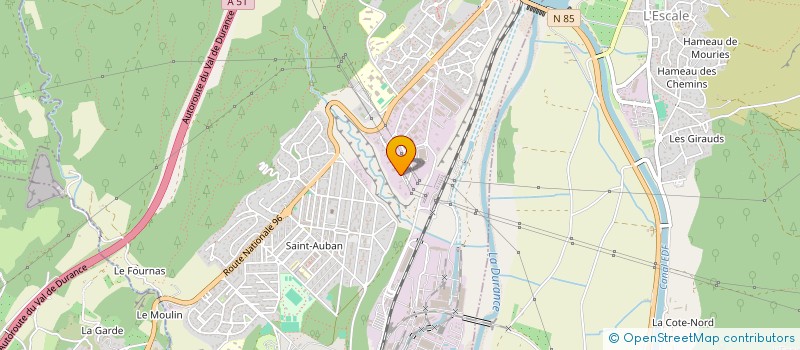 localisation de l'entreprise BT IMMO  CHATEAU-ARNOUX-SAINT-AUBAN