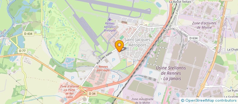localisation de l'entreprise BT IMMOBILIER  SAINT-JACQUES-DE-LA-LANDE