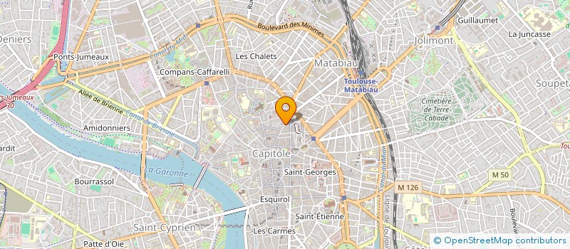 localisation de l'entreprise BT LAB  TOULOUSE