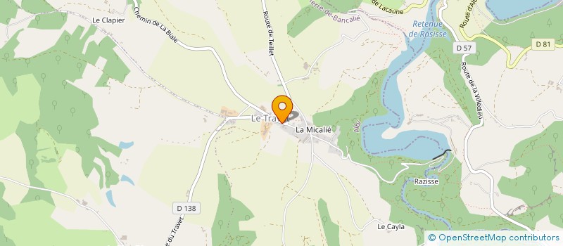 localisation de l'entreprise BT MACONNERIE  TERRE-DE-BANCALIE