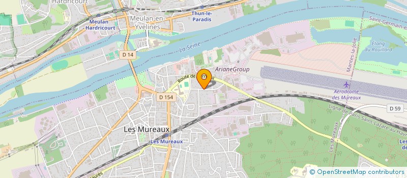 localisation de l'entreprise BT PARTNERS à LES MUREAUX