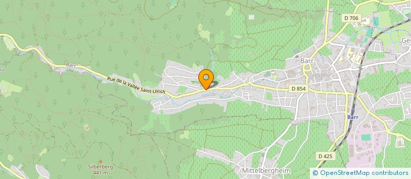 localisation de l'entreprise BT PROS  BARR