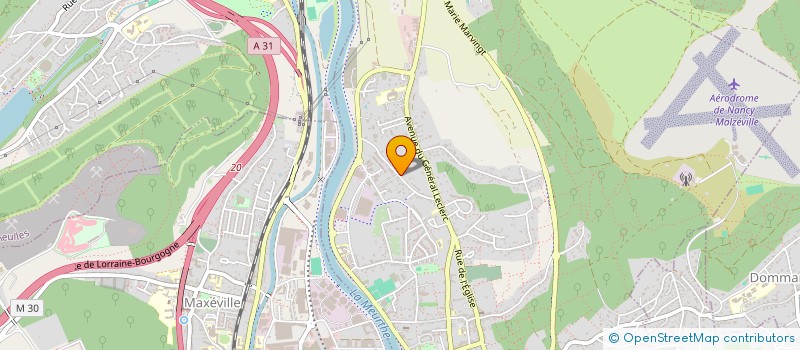 localisation de l'entreprise BT SERVICES  MALZEVILLE