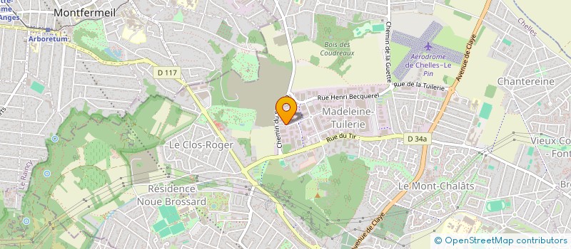 localisation de l'entreprise BT SERVICES ECHAF  CHELLES