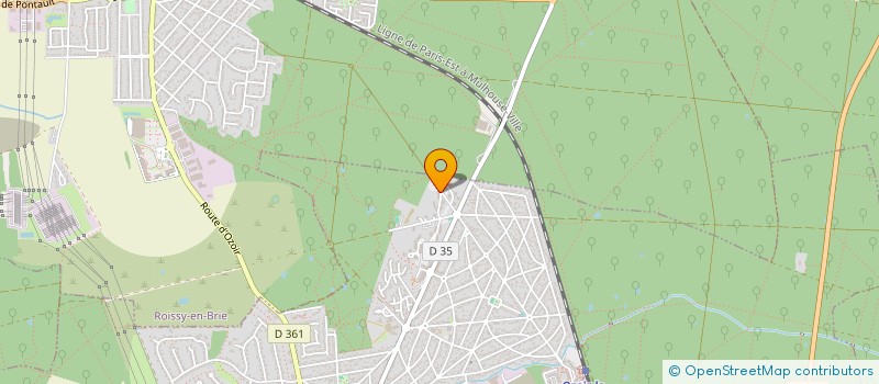 localisation de l'entreprise BT VOYAGES  NOISY-LE-GRAND