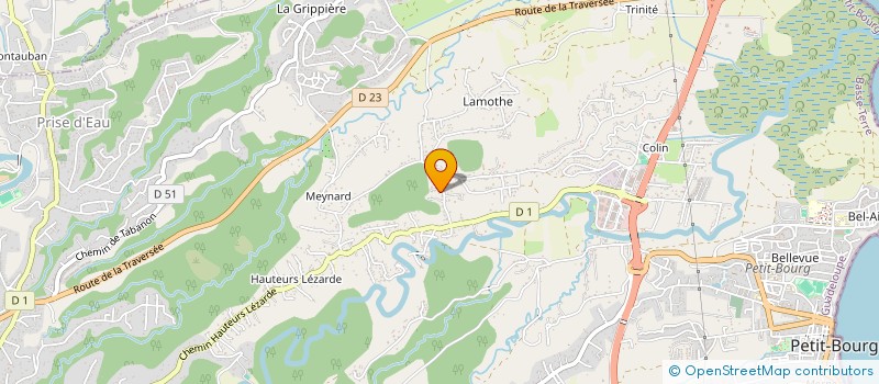 localisation de l'entreprise BT3A ARCHITECTES ASSOCIES  PETIT-BOURG