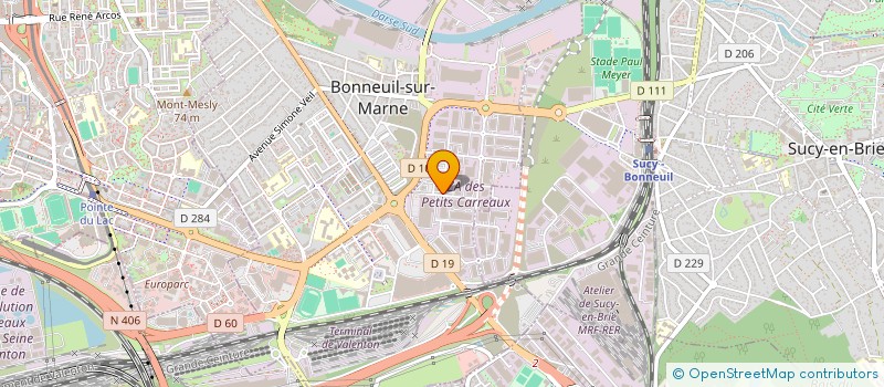localisation de l'entreprise BTA  BONNEUIL-SUR-MARNE