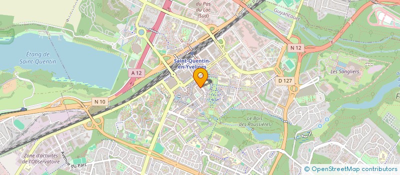 localisation de l'entreprise BTA CHAUFFAGE  MONTIGNY-LE-BRETONNEUX