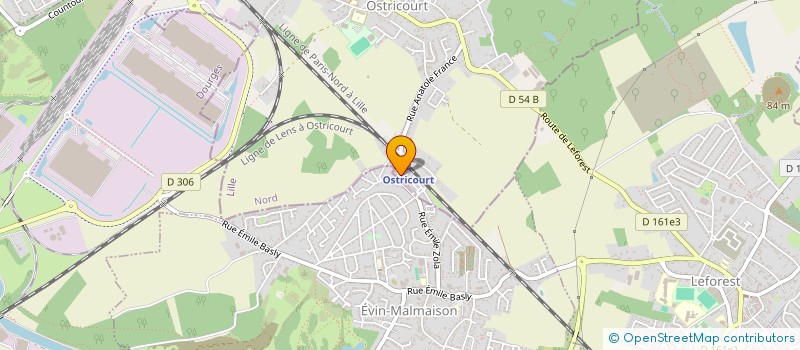 localisation de l'entreprise BTA HOLDING SARL à OSTRICOURT