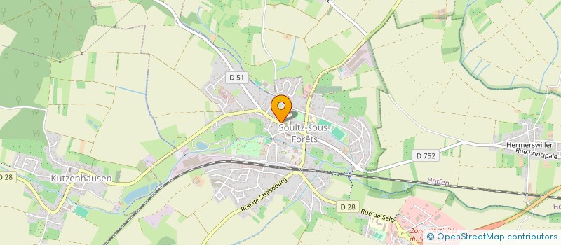 localisation de l'entreprise BTA - LA BOUTIQUE DU TERROIR ALSACIEN  SOULTZ-SOUS-FORETS