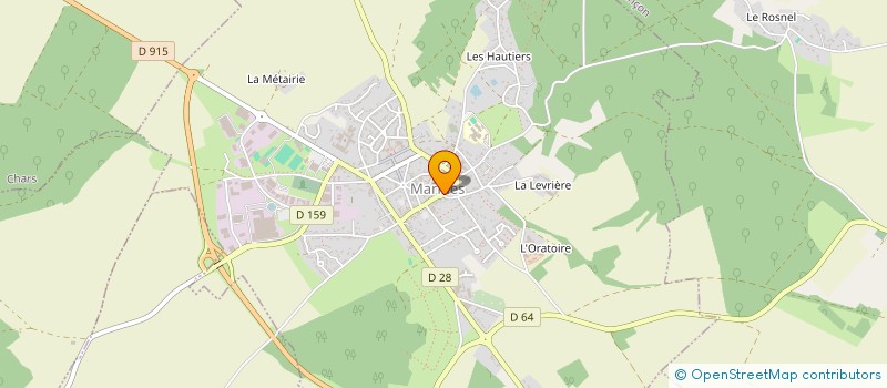 localisation de l'entreprise BTA TRANSPORTS  HARAVILLIERS