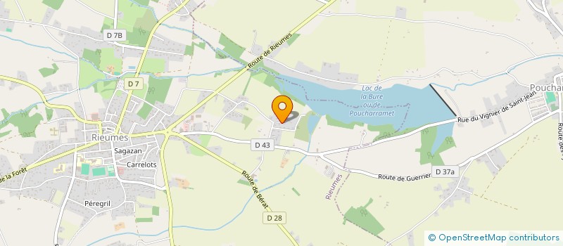 localisation de l'entreprise BTB 360  RIEUMES