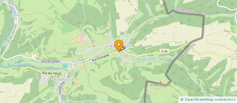 localisation de l'entreprise BTB  WALSCHBRONN