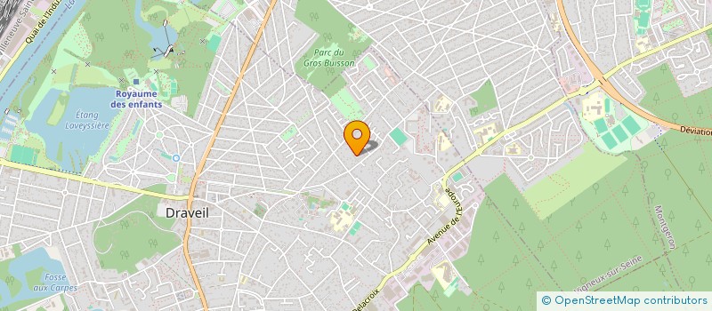 localisation de l'entreprise BTB DISTRIBUTION  DRAVEIL