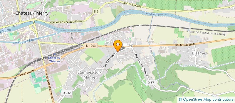 localisation de l'entreprise BTB RENOV  CHIERRY