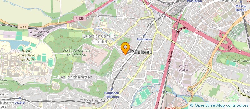 localisation de l'entreprise BTB93 à PALAISEAU