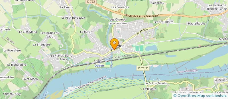 localisation de l'entreprise BTBA  OUDON