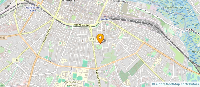 localisation de l'entreprise BTBG à AMIENS