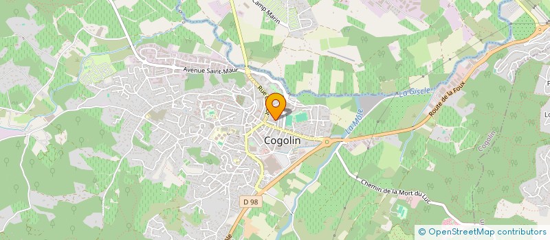 localisation de l'entreprise BTBK NETTOYAGE SERVICES  COGOLIN