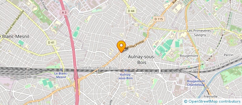 localisation de l'entreprise BTBL T&T à AULNAY-SOUS-BOIS
