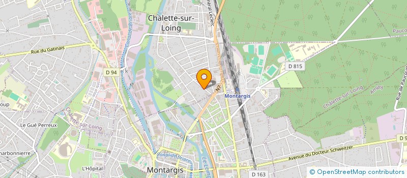 localisation de l'entreprise BTC 45 à CHALETTE-SUR-LOING