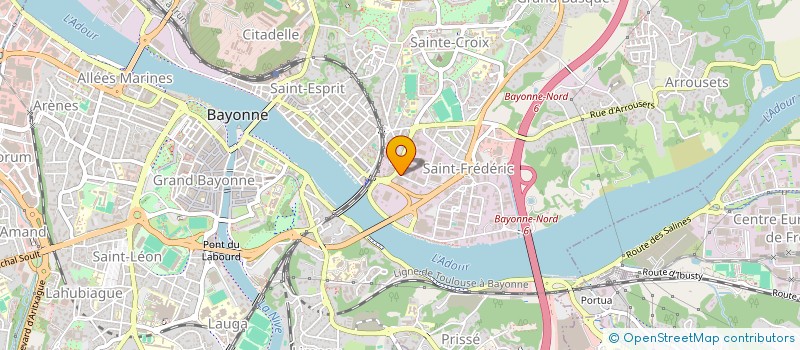 localisation de l'entreprise BTC à BAYONNE