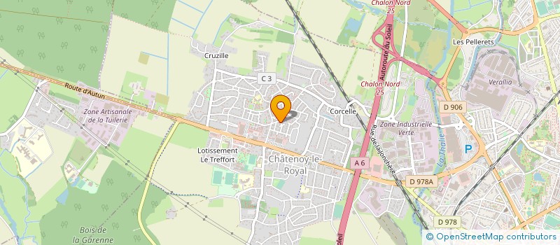 localisation de l'entreprise BTC à CHATENOY-LE-ROYAL