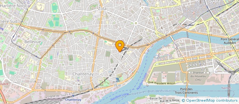 localisation de l'entreprise BTC  NANTES