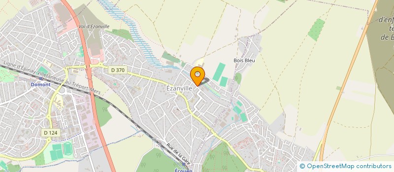 localisation de l'entreprise BTC à EZANVILLE