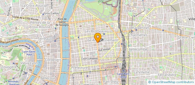 localisation de l'entreprise BTC ASSOCIES  LYON