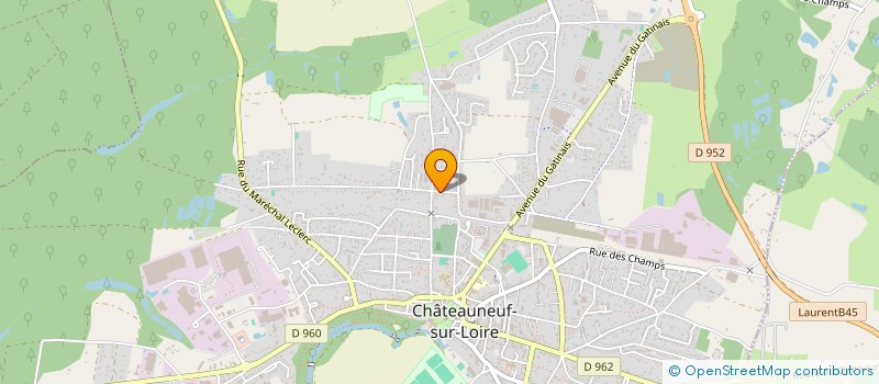 localisation de l'entreprise BTC CONSTRUCTION à CHATEAUNEUF-SUR-LOIRE