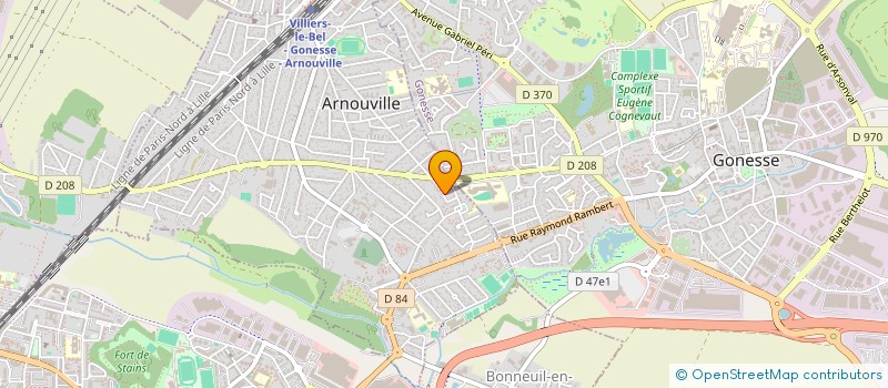 localisation de l'entreprise BTC CONSTRUCTIONS  ARNOUVILLE