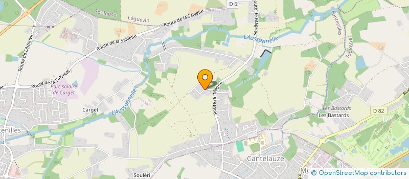localisation de l'entreprise BTC ENERGIES  FONTENILLES