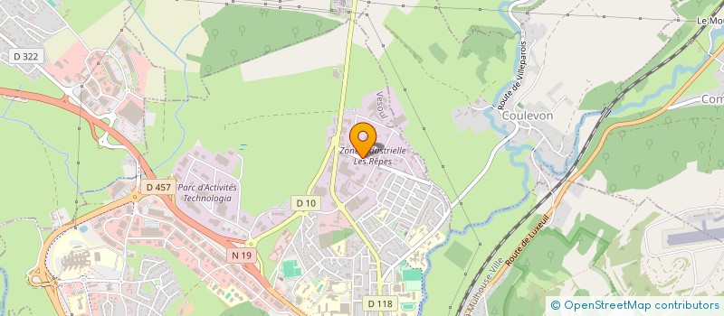 localisation de l'entreprise BTC HABITAT  VESOUL