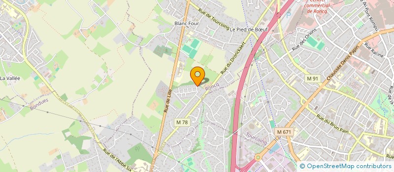 localisation de l'entreprise BTC INVEST  BONDUES