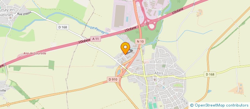 localisation de l'entreprise BTC SAS  ABLIS