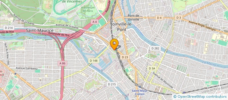 localisation de l'entreprise BTCE à JOINVILLE-LE-PONT