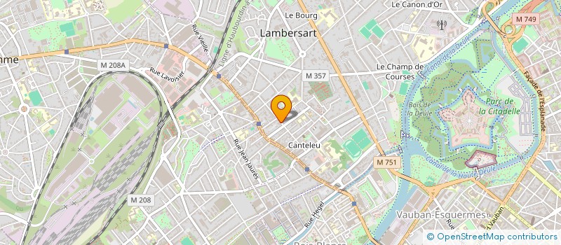 localisation de l'entreprise BTD 2 à LAMBERSART