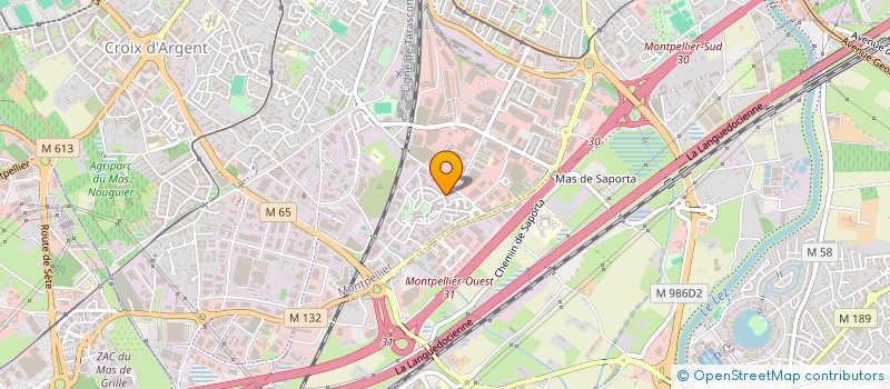 localisation de l'entreprise BTD CONSULTING FINANCE  MONTPELLIER