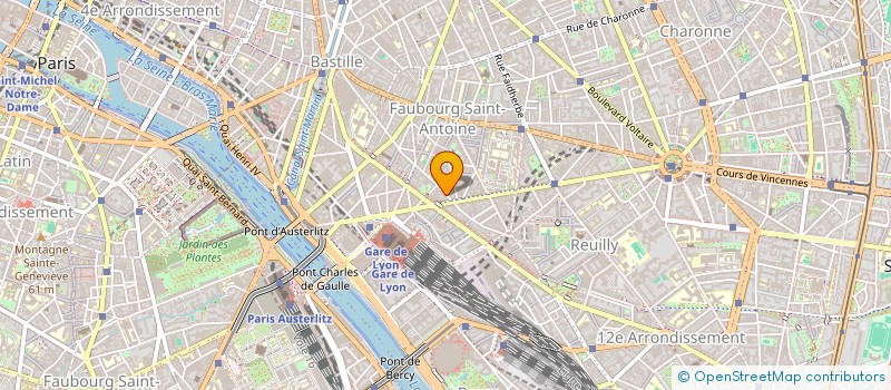 localisation de l'entreprise BTE à PARIS
