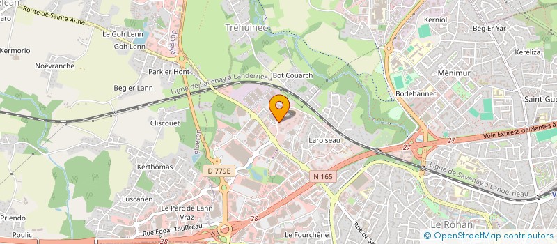 localisation de l'entreprise BTF  VANNES