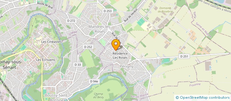 localisation de l'entreprise BTF  PERIGNY