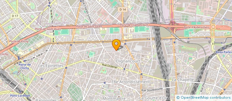 localisation de l'entreprise BTF MANUTENTION à PARIS