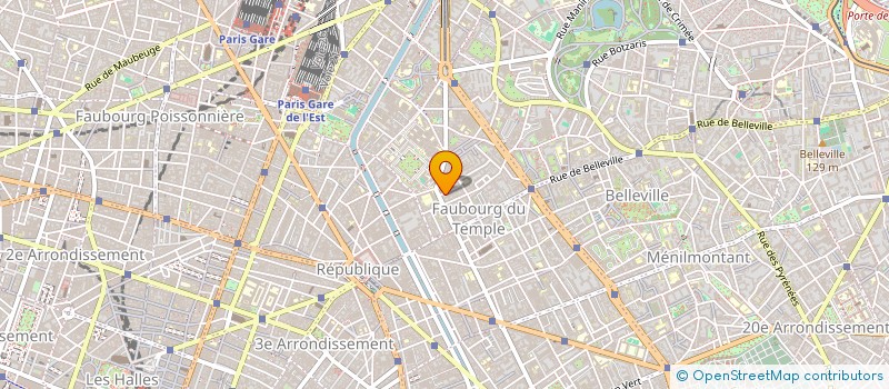 localisation de l'entreprise BTGR  PARIS