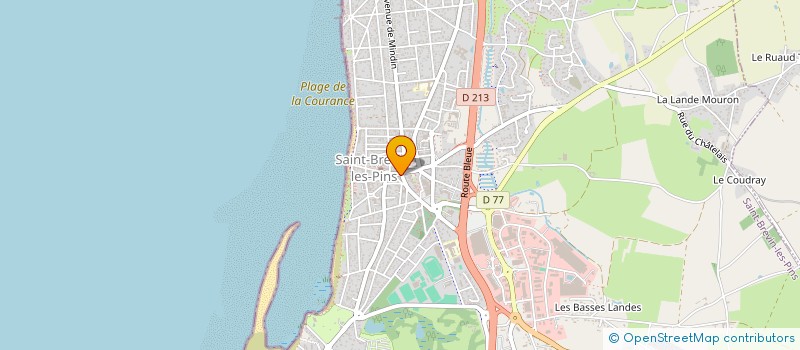 localisation de l'entreprise BTH à SAINT-BREVIN-LES-PINS
