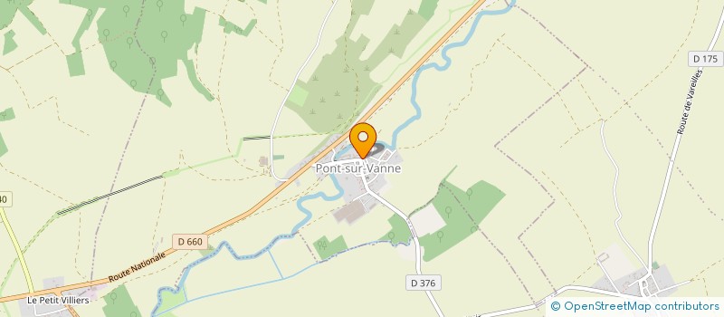 localisation de l'entreprise BTH CONSEIL à PONT-SUR-VANNE