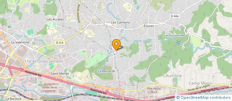 localisation de l'entreprise BTH RENOVATION  MARSEILLE