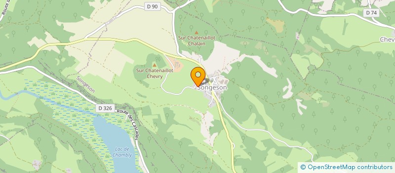 localisation de l'entreprise BTH SERRURERIE METALLERIE  SONGESON