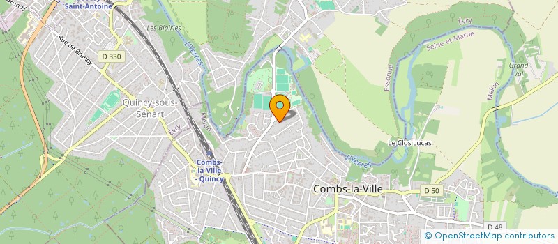 localisation de l'entreprise BTHEX  COMBS-LA-VILLE